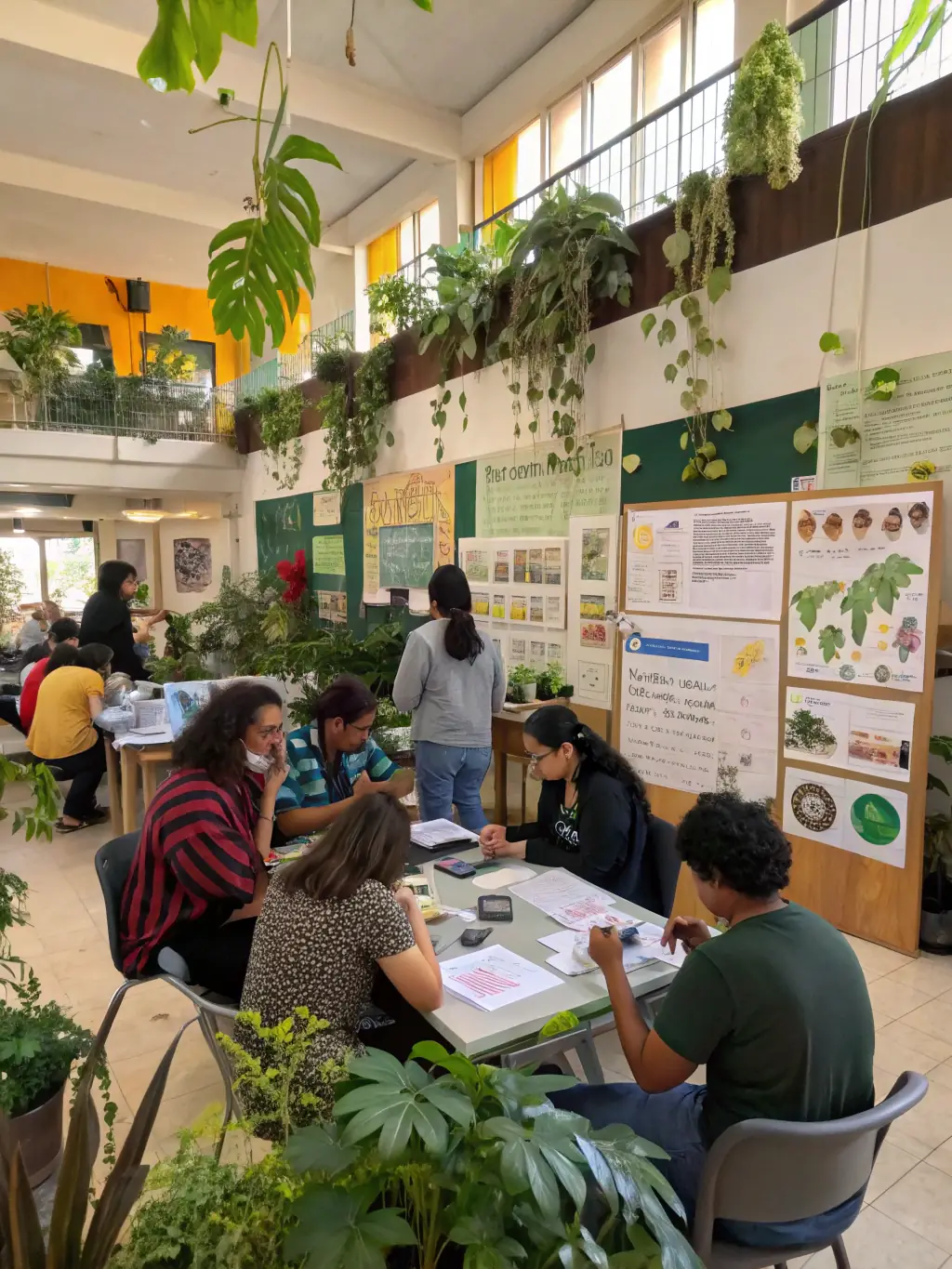 A group of volunteers participating in a trail maintenance workshop, highlighting the opportunity for skill development and community engagement.