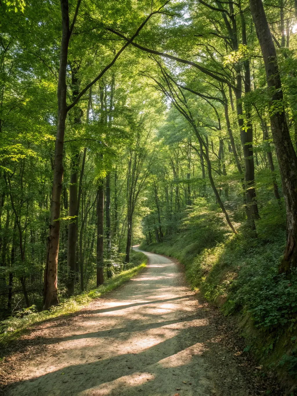 A scenic view of a newly accessible trail with informational signage, emphasizing the association's public access initiatives.